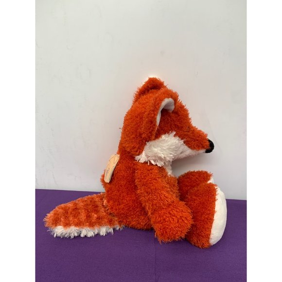 TeddyKomplaniet Forest Friends Red Fox 12” Plush Stuffed Animal Plastic Eyes - Picture 4 of 13